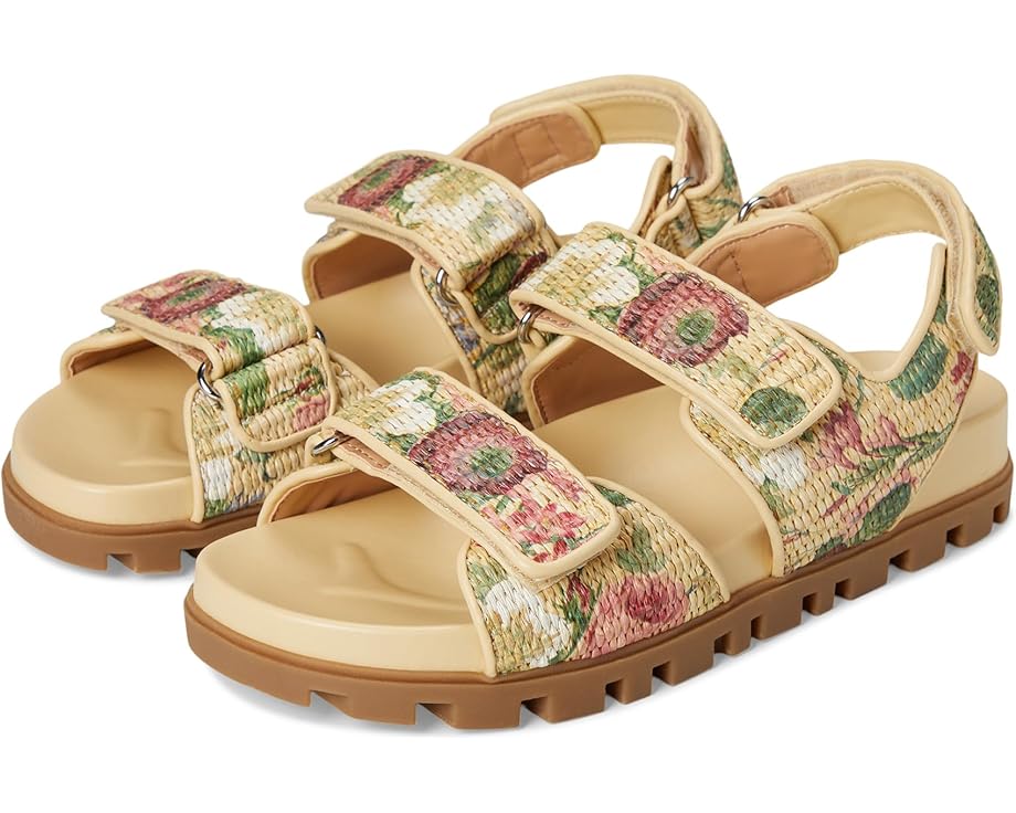 Nine West Tillee Women's Natural Vintage Floral Multi