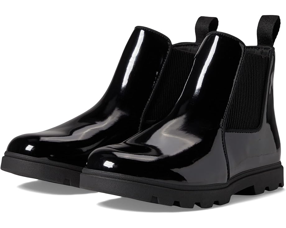 Native Shoes Kids Kensington Treklite Gloss (Little Kid/Big Kid) Jiffy Black Gloss/Jiffy Black