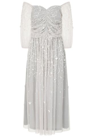 frock and frill sequin dress Lynne Pink Sequin Midi Dress Frock and Frill